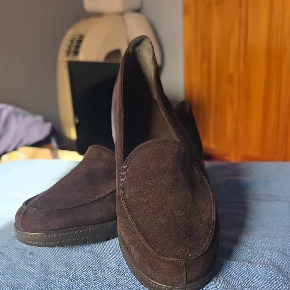 Stuart Weitzman Dark Brown Women's Loafers